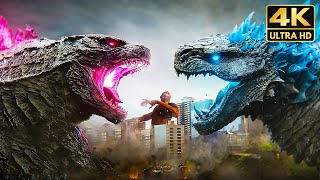 Godzilla Insane NEW Powers Vs Shimo amp Other Titans Fight Scene 2024 Godzilla x Kong Movie [upl. by Dhaf]