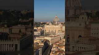 A birds eye view of the Vatican Drone video in 4k [upl. by Adama]