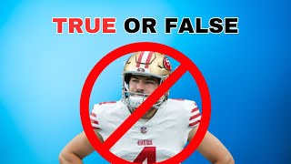 True or False Cut Jake Moody Reduce CMC snaps Trade deadline [upl. by Keemahs]