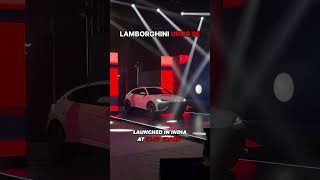 The most powerful Lamborghini SUV is in India [upl. by Ettenauq]