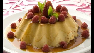 Receta de flan con leche condensada  Karlos Arguiñano [upl. by Borras400]