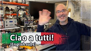 Saying quotHiquot to my Italian audience English Subs [upl. by Alliuqahs]