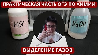 Практическая часть ОГЭ по химии задания 23 и 24 Выделение газов [upl. by Mundt919]