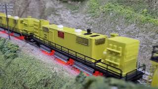 Rail Grinder RG50 HO Scale First Run [upl. by Neufer599]