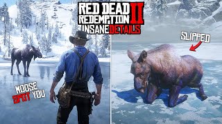 15 Insane Details in Red Dead Redemption 2 Part 18 [upl. by Ahsienal]