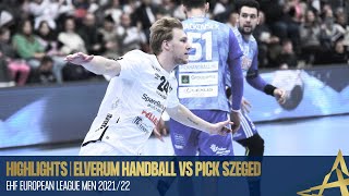 HIGHLIGHTS  Elverum Handball vs Pick Szeged  Round 13  EHF Champions League 202122 [upl. by Bradney]