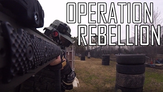 OPERATION REBELLION The Swamp Paintball and Airsoft Field NATO Player [upl. by Mary471]