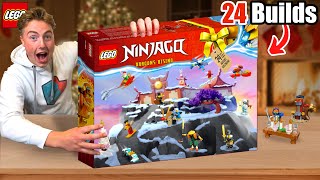 I made a NINJAGO 2023 Advent Calendar [upl. by Letnahs]