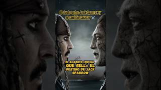 Jack Sparrow y el capitán Salazar el duelo eterno  Piratas Del Caribe  piratasdelcaribe [upl. by Eiralih]