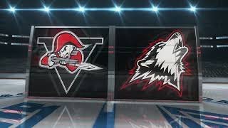 190 Drummondville Voltigeurs 0 RouynNoranda Huskies 3  17 11 2023 [upl. by Hamil]