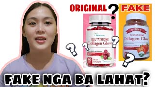 NATURE GLOW GLUTATHIONE COLLAGEN GLOW FAKE VS ORIGINAL  PART 4 [upl. by Ahseiym51]