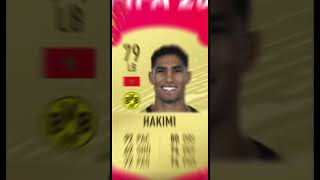 Hakimi FIFA Evolution fifa fc25 hakimi JLCShorts 😍❤️😊⚽️🇲🇦 [upl. by Duggan]