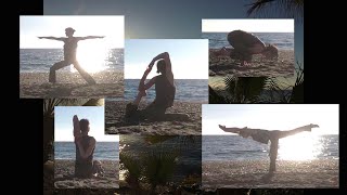 18 poses of hatha yoga tina stüwe [upl. by Enrahs197]