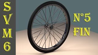 Modéliser Une Roue de Vélo Réaliste De A Z tutoriel Français SVM6 N°5 Fin [upl. by Anitsyrhk]