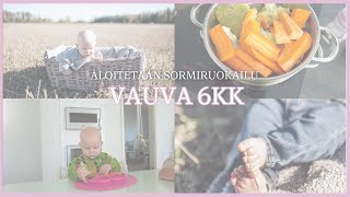 VAUVA 6KK  ALOITETAAN SORMIRUOKAILU [upl. by Ainitsirhc]