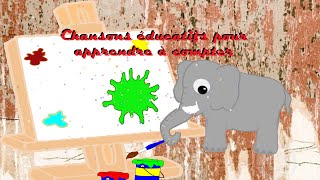 quot4 comptines pour apprendre à compter  quot Comptines er chansons [upl. by Diamond]