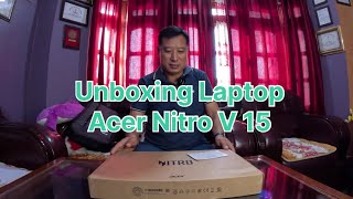 Unboxing Laptopacer nitrov15 gaming [upl. by Cailean]