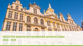 Executive Master en Patrimoine architectural  Testimonials [upl. by Calie849]