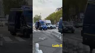 gros convoi Gendarmerie Mobile escorte détenu sous haute surveillance [upl. by Nnylireg]