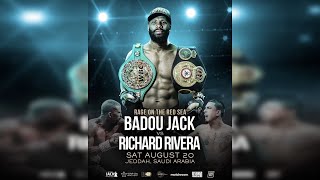 🥊 BADOU JACK VS RICHARD RIVERA  JOSHUA  USYK 2 UNDERCARD 🥊 [upl. by Retrac]