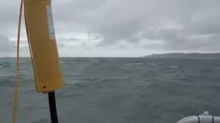 Dehler 36 CWS Boogie Nights Solo sailing Weymouth to Gosport [upl. by Inattyrb]