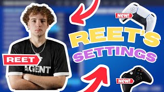 Reets NEW Chapter 5 Season 3 Fortnite SETTINGS 1 CONTROLLER SETTINGS [upl. by Euqinom]