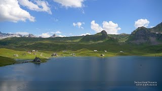 4K MelchseeFrutt Obwalden SWITZERLANDアルプス山脈 [upl. by Lanette]