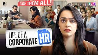 Life Of A Corporate HR  Ft Apoorva Arora  RVCJ Media [upl. by Dhaf]