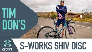 Tim Dons SWorks Shiv Disc Limited Edition  Specializeds New Triathlon Bike [upl. by Aubin]