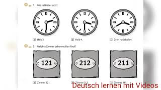 Prüfungstraining Start Deutsch 1  Modelltest 2 Hören A1 [upl. by Einnalem]