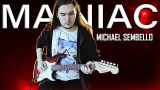 MANIAC Michael Sembello on Electric Guitar  Instrumental Cover [upl. by Maureen]