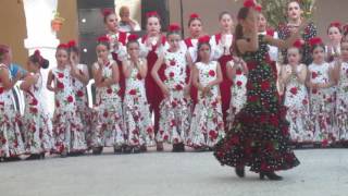 OFELIA MÁRQUEZ escuela de baile en la Feria de Rota 2017 [upl. by Rudelson]