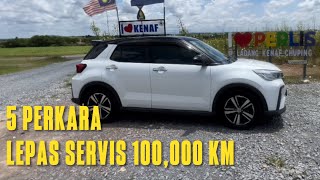 V292 ATIVA  5 Perkara Lepas Servis 100000KM peroduaativa [upl. by Alidus]