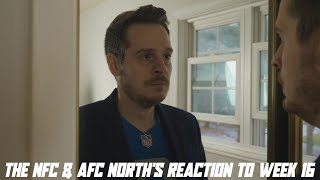 The NFC amp AFC Norths Reaction to Week 16 [upl. by Ahseirej499]