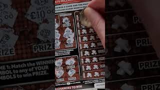 £100000 A Month For A Year SCRATCH CARD ASMR National Lottery ScratchOff Scratcher Scratchcard [upl. by Clothilde]