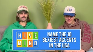 Guessing the 10 Sexiest Accents in the USA [upl. by Tterrab]