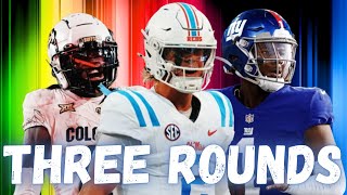 2025 NFL Mock Draft w TRADES  Day Two  Titans go OFF again🚨 [upl. by Annid]