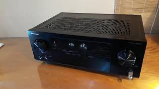 PIONEER VSX523 [upl. by Ahsyekat638]