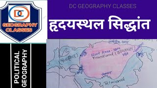 Heartland theoryहृदय स्थल सिद्धांतमैकिंडर Political Geography [upl. by Cain688]