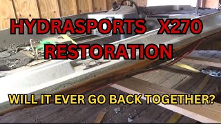 Hydra Sports X270 Bass Boat Restoration [upl. by Jarnagin609]