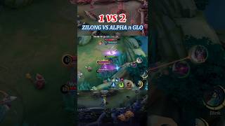 ZILONG VS ALPHA n GLO shorts mlbb zilong bismillah [upl. by Nathalie]