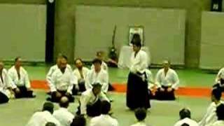 Tamura Nobuyoshi sensei shihonage jodori [upl. by Birchard759]