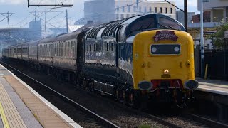 Deltic Alycidon 55009 on the ECML with the Capital Deltic Reprise  29th July 2023 [upl. by Mirilla]