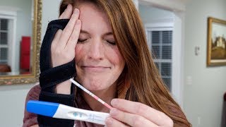 LIVE Pregnancy Test Reaction IN SHOCK [upl. by Gerita561]