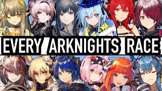 All Arknights Races EXPLAINED  Arknights Lore [upl. by Dareece812]