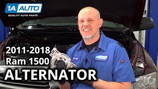 How to Replace Alternator 20112018 Ram 1500 [upl. by Keith659]