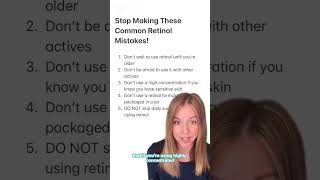 Avoid These Mistakes When Using Retinol  Paulas Choice Skincare [upl. by Gnat]