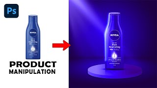 Product Manipulation Tutorial in Photoshop [upl. by Ecinert871]