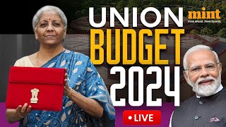 Budget 2024 Analysis LIVE  Finance Minister Nirmala Sitharamans Budget Speech  Tax Slabs Changed [upl. by Sedgewinn]