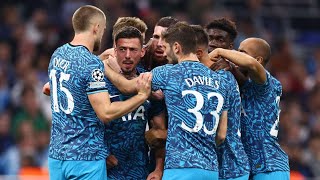 Marseille vs Tottenham Hotspur Football Match Report November 1 2022 [upl. by Marlea]